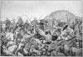 La charge du 5th Lancers à la bataille d'Elandslaagte, pendant la deuxième guerre des Boers (1899-1902).jpg